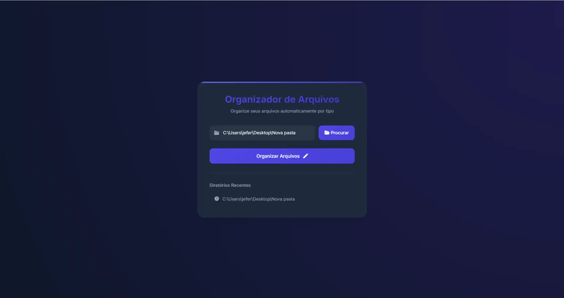 Gerenciador de Arquivos